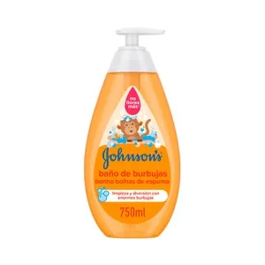 Johnson"s Baño de Burbujas Suave, con Fórmula "no Llores Más" Johnson´s 750 Ml.