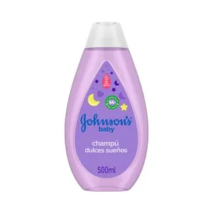 Johnson´s Dulces Sueños Champú Infantil con Esencias Relajantes, Lavanda y Manzanilla 500 Ml.