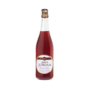 Jordan Vino de Aguja Rosado y Gasificado Jordan Botella de 75 Cl. 750 ML