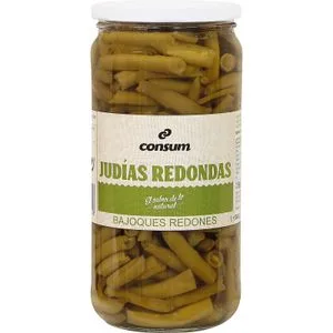 Judía Redonda Frasco 360 Gr