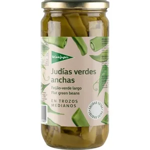 Judías Verdes Anchas Extra Cortadas en Trozos Medianos el Corte Ingles