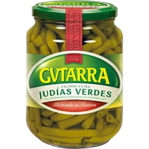 Judías Verdes Redondas Extra Cortadas en Trozos Medianos Gvtarra