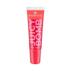 Essence Juicy Bomb  Tono 104 Poppin´ Pomegranate Brillo de Labios con Acabado Brillante y Fragancia Afrutada.