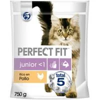 Alimento Junior Gato Esterilizado Perfect Fit, Paquete 750 G