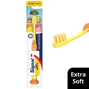 Junior Super Mario Cepillo Dental Infantil Extra Suave de 6 a 13 Años Distintas Variedades Se Surten según Existencias Signal