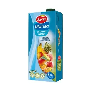 Juver Néctar sin Azúcar Añadido de Frutas 2 L. 2000 ML