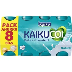 Kaikucol Natural Reduce el Colesterol Pack 8 Pack Ahorro Kaiku