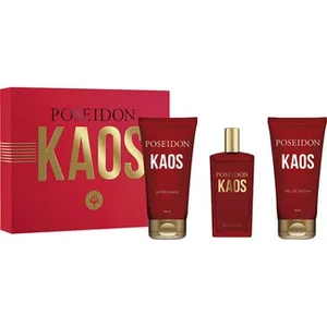 Kaos Estuche con Eau de Toilette Masculina + After Shave Tubo 100 Ml + Gel de Ducha Tubo 100 Ml Poseidon
