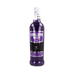 Karlova Violet Bebida Espirituosa de Vodka con Sabor a Moras Botella de 70 Cl. 700 ML