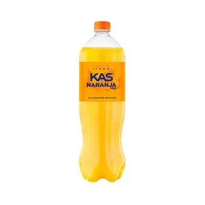 KAS Refresco de Naranja Botella 1 ,25 L. 1000 ML