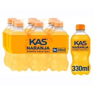 KAS Refresco de Naranja Junior Pack 9 Uds X 330 Ml. 2970 ML