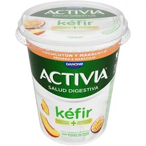 Kéfir con Trozos de Melocotón y Maracuyá Danone Activia