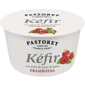 Kéfir de Frambuesa con Leche de Vacas de Pasto sin Gluten Pastoret