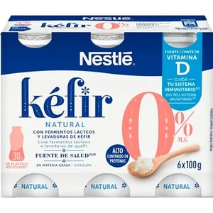 Kéfir Natural 0% M.g. Pack 6 Nestle