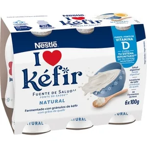 Kéfir Natural Pack 6  Nestle 100 G