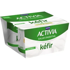 Kéfir Natural Pack 4 Unidades Danone Activia