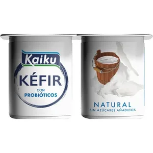 Kéfir Natural sin Azúcares Añadidos Pack 4 Kaiku
