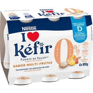 Kéfir Sabor Multifrutas Pack 6 Nestle
