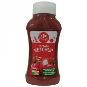 Kétchup Classic Carrefour Envase 560 G.