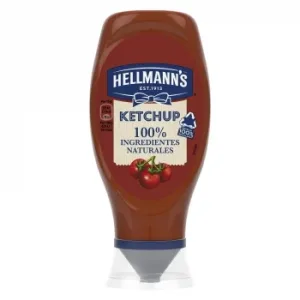 Kétchup Hellmann's sin Gluten Envase 430 G.