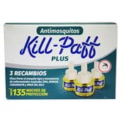 Kill Paff Recambio Mosquitos 3u