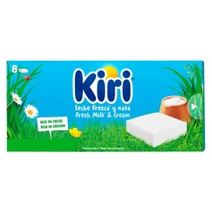 Kiri Queso en Porciones Fresco Fundido 8 Uds.  160 G