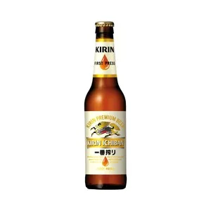 Kirin Ichiban Cerveza Japonesa de Importación Botella 33 Centilitros 330 ML