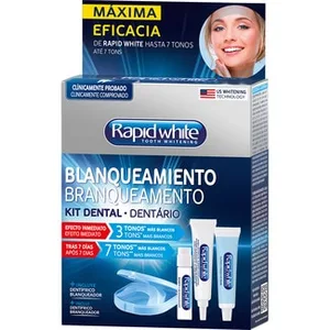 Rapid White Kit Dental con Tecnología Blanqueadora de Efecto Inmediato.