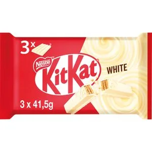 Kit Kat White Pack de 3 3 X 41,5 Gr