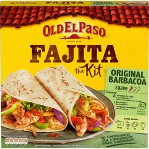 Kit para Fajitas Original Barbacoa Suave  OLD el Paso 500 G