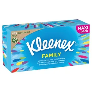 Kleenex Tissues de Celulosa Faciales Family Pack Kleenex 140 Uds. 128 UD