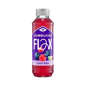 Flax Kombucha de Frutos Rojos 330 Ml.