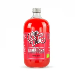 Kombucha Frutos Rojos Ecológica Komvida sin Gluten 75 Cl.