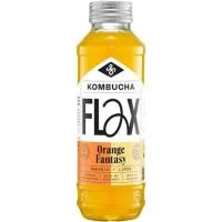 Kombucha Orange Fantasy Flax&kale, Botella 330 Ml