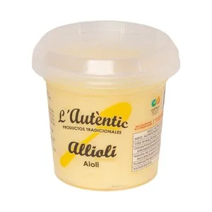 L"auténtic Allioli Tradicional, Elaborado sin Conservantes ni Gluten 130 G.