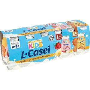 L Casei Fresa-plátano y Galleta Pack 12 Ud. 12 X 100 Gr