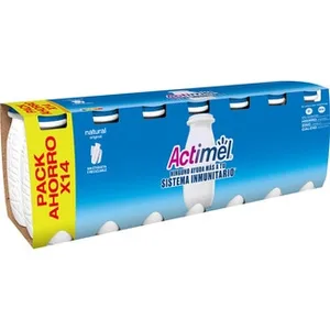 L. Casei Natural Pack 14 Pack Ahorro Danone Actimel
