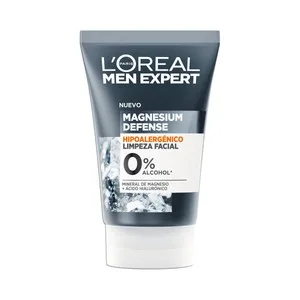 L´oréal MEN Expert Gel Limpiador Facial Hipoalergénico, para Pieles Sensibles L´oréal MEN Expert Magnesium Defense 100 Ml.