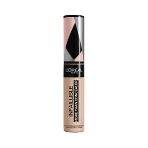 L"oréal Paris Infaillible More Than Concealer  Tono 324 Oatmeal Corrector y Base de Maquillaje de Cobertura Completa.