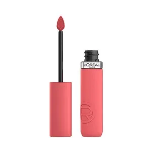 L´oréal Paris Le Matte Resistance Tono 120 Major Crush Labial Líquido con Acabado Mate de Larga Duración (16 H).