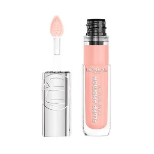 L´oréal Paris Plump Ambition Tono 201 Milky Nu Aceite Labial Voluminizador con Ácido Hialurónico.