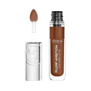 L´oréal Paris Plump Ambition Tono 510 la Nuit Sparkle Aceite Labial Voluminizador con Ácido Hialurónico.