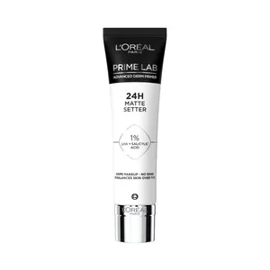 L´oréal Paris Prime Lab 24h Matte Setter Dermocosmético que Matifica la Piel y Mantiene el Maquillaje durante 24 Horas, Reduciendo la Piel Grasa.