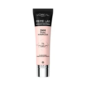 L´oréal Paris Prime Lab 24h Pore Minimizer  Dermocosmético que Difumina Lo Poros, Alargando la Duración del Maquillaje.
