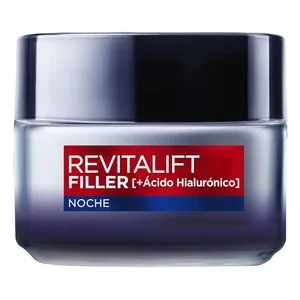 L´oréal Paris Revitalift Filler 50 Ml Crema Anti-edad y Rellenadora de Noche con Ácido Hialurónico.