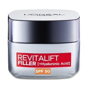 L´oréal Paris Revitalift Filler 50 Ml Crema de Día Rellenadora de Arrguas y con FPS 50.