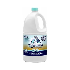 LA Antigua Lavandera Lejía Lavadora Densa 2 L. 2000 ML