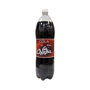 LA Chispa Bebida Refrescante con Azúcares y Edulcorantes con Sabor a Cola Botella de 2 L. 2000 ML