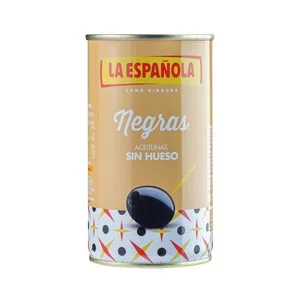 LA Española Aceitunas Negras sin Hueso 350 G. 150 G