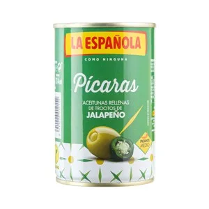 LA Española Aceitunas Rellenas de Jalapeños Pícaras 130 G.